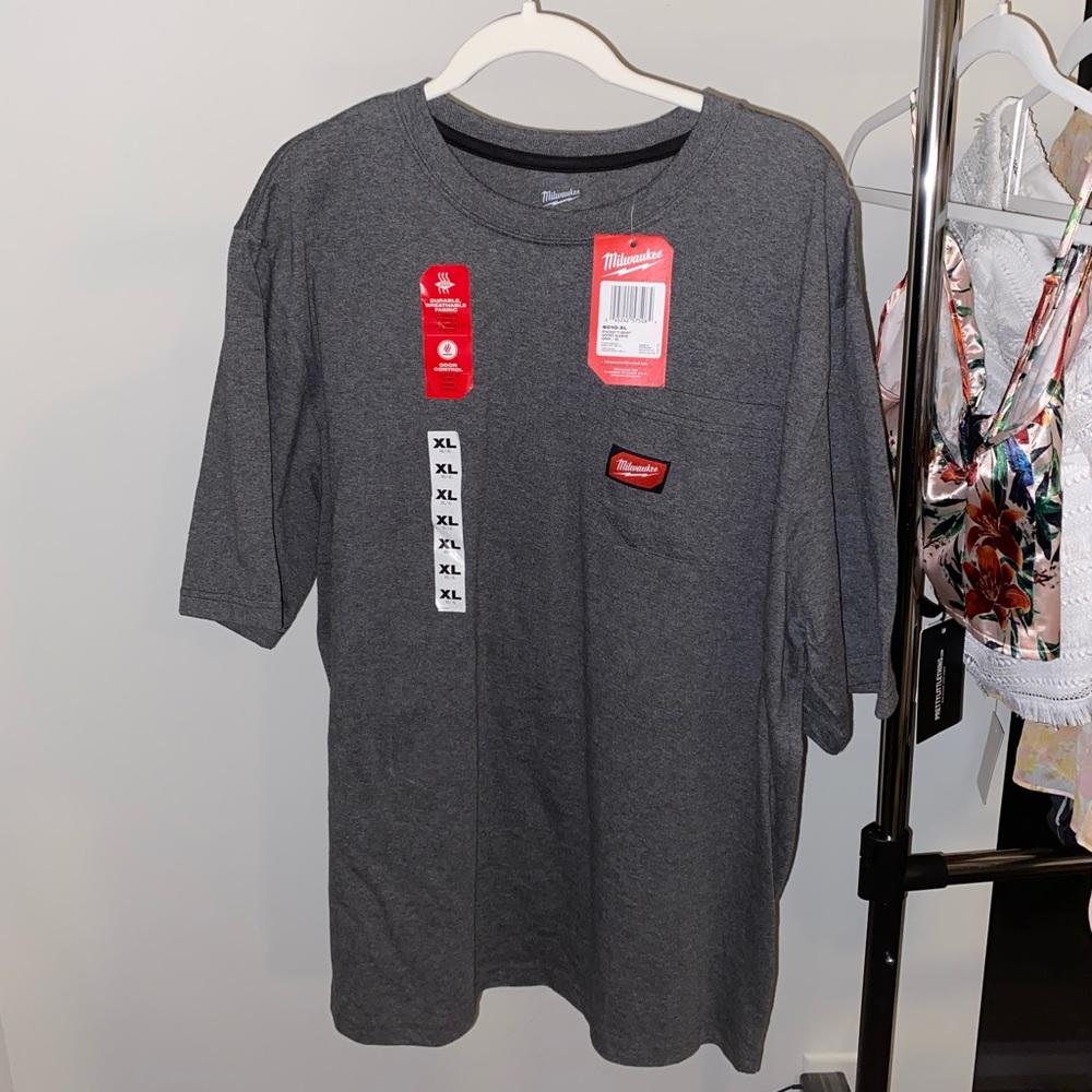 Milwaukee Pocket T-Shirt, Brand New With Tags, Size XL